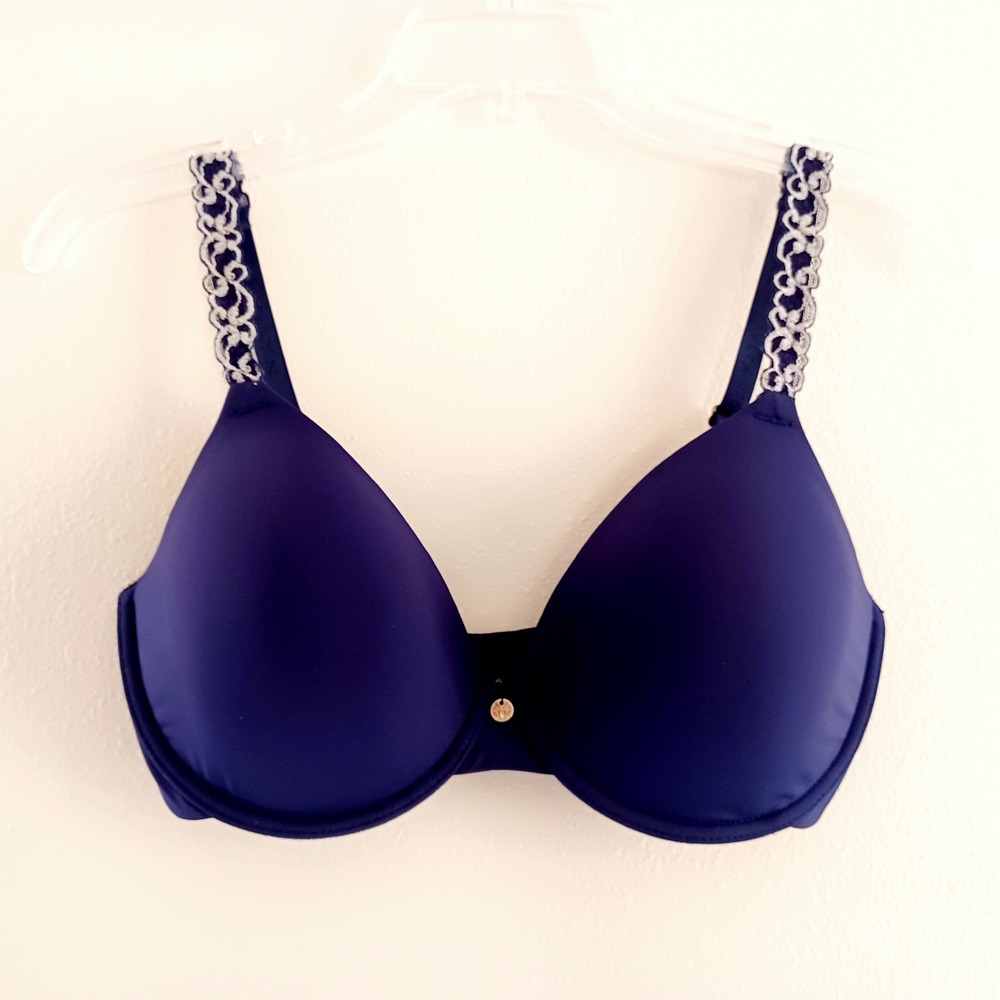 Natori Pure Luxe Custom Coverage Contour Bra, Size 32DD
